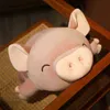 5080cm squishy simülasyon domuz doldurulmuş pop baba peluş peluş domuz oyuncağı yumuşak peluş yastık ldren bebek rahatlatıcı hediye j220729