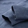 Pulls pour hommes HIQOR 10 couleurs hiver col roulé pulls à tricoter col roulé tricoté chaud mâle pull mince décontracté 221124