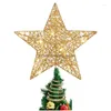 Decora￧￵es de Natal Decora￧￵es de Natal 25 x 30cm Tree Top Star Decora￧￣o Topper Luzes de Colorf Party Drop Drop Drop Home Garden Dh6Cl