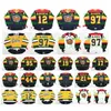 College Hockey Wears OHL ERIE OTTERS Jersey 12 ALEX DeBRINCAT 97 CONNOR McDAVID 17 Taylor Raddysh 19 DYLAN STROME 44 TRAVIS DERMOTT Custom Hockey Jerseys