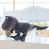 1 Pc 40100 Cm nouveau dinosaure câlins dessin animé tyrannosaure mignon câlin poupées pour enfants garçons cadeau d'anniversaire J220729