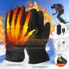 ST599 Electric Heated Gloves Thermal Warm Heat Gloves Skiing Climbing Snowboarding motocross For Snowmobile