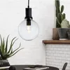 Подвесные светильники Post Modern Clear Glass Kitchen Hanging Compool Lightsures Creative Art Deco Loft Light