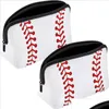 Party Favor Party Favor Neoprene Baseball Cosmetic Bag Printing Portable Travel Storage Creative Gift Drop Delivery 2021 MylarBagsho DHEH0