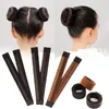 Accessori per capelli Lady Girl Dolce piatto francese realizzato con fascia a sfera Twist Magic DIY Tool Bun Maker Ciambelle sintetiche Bud Head