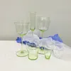 Wine Glasses Highend Champagne Crystal Goblet Fruit Green Exquisite and Small Tasting 221124