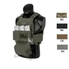Herrv￤star Krydex Low Vis Slick Plate Tactical Vest med Elastic Cummerbund Micro Fight Mk3 Panel Chassis Drop Sack Pouch Pouch Plates 221124