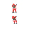 Juldekorationer Juldekorationer Santa Claus Climbing Rope Ladder Plush Doll Figurin Dekoration Hängande prydnadsleksak TRE DH6AW