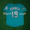 Kolej Beyzbol 1994 1997 Retro 24 Ken Griffey Jr. Jersey 3 Alex Rodriguez 19 Jay Buhner 51 Ichiro Suzuki 11 Edgar Martinez dikişli yeşil beyaz gri mavi