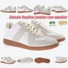 Scarpe casual firmate MM6 Sneakers Uomo Donna Sneaker Scarpe da ginnastica Scarpe da ginnastica in pelle Sneaker con suola in gomma Scarpe da corsa all'aperto con scatola