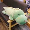 1Pc Super Soft Cute Dinosaur Plush Cushion Confortevole Cartoon Animal Dinosaur Farcito Pop Bed Cuscino per sedia Bambini Ragazzi Miglior regalo J220729