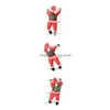 Christmas Decorations Christmas Decorations Santa Claus Climbing Rope Ladder Plush Doll Figurine Decoration Hanging Ornament Toy Tre Dh6Aw