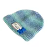 Nuovo Autunno Inverno Bambini Cappello lavorato a maglia Ragazzi Ragazze Tie Dye Patchwork Berretto in maglia Berretti con teschio Cappelli caldi per bambini