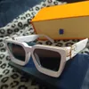 Millionär Millionäre Sonnenbrille Rahmenfarbe Schwarz Gold mit Box Mode Sonnenbrillen Mann Frau Goggle Strand Sonnenbrille UV400 Top Q221M