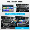 2 DIN CARPLAY Android Auto Car Radio 7 "Autoradio Multimedia Player MP5 오디오 Bluetooth 모니터 2Din 헤드 장치 FM 스테레오