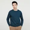 Pulls pour hommes KUEGOU Automne Vêtements Hommes Pull O-Cou Haute Qualité Slim Mâle Doux Pull Tricoté Mélanges Laine Chaud Plus Taille X701 221124