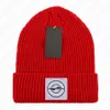 Chapeau en tricoté simple Cape de bonnet de bonnet de bonnet Caps de crâne à la mode pour homme femme hiver chapeaux 9 couleur classique style 2482
