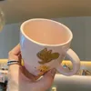 Starbucks tasse gobelet fleur de cerisier saison chat rose mignon animal de compagnie jouer sakura sirène tasse à café en céramique 360 ml 6JX6