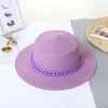 Cappelli Cappello da sole per bambini Protezione solare Spiaggia Estate Ragazzi e ragazze Parasole di paglia superiore britannico Versione coreana della marea