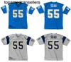 Stitched Football Jersey 55 Junior Seau 2002 Retro Rugby Jerseys Men Women Youth S-6XL