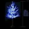 Decorazioni natalizie all'ingrosso LED Cherry Blossom Tree Light 480 pezzi Lampadine 1,5 m Altezza 110 220 V / AC Sette colori per opzione