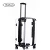 Beasumore Retro Transparent Rolling Luggage Spinner High Quality Luxury Suitcase Wheels Men Inch Cabin Trolley Brand Travel Bag J220707