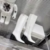 Bottes de la Station européenne 2022, bottes hautes en cuir avec talons épais, moins que le genou, grandes jambes longues, Slim, décontractées, à la mode, automne et hiver