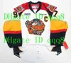 College Hockey Wears OHL ERIE OTTERS Jersey 12 ALEX DeBRINCAT 97 CONNOR McDAVID 17 Taylor Raddysh 19 DYLAN STROME 44 TRAVIS DERMOTT Custom Hockey Jerseys