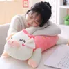 70CM90CM110CM Kawaii Pink Piggy Pluszowa poduszka miękka kreskówka zwierzęta świnia wypełniona sofa sofa Poduszka Zabawna dziewczyny Najlepsze prezenty J220729