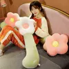 90130 cm Popularna gigantyczna poduszka kwiatowa kolorowe rośliny Słonecznik Poduszka Sofa Sofa Super Super Soft Sched Rośls Brinquedo J220729