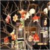 Kerstversieringen Kerstversieringen Lichtornament Prachtige knipperfunctie Ps Tree Hanging Decoration For Indoor Decor D Dhrnp