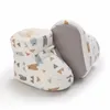 Primeiros Walkers Winter Snow Baby Boots Múltiplos cores Bolas de foffão quente Partícula coloidal de partículas solo solo nascidas para criança 221124