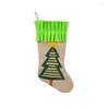 Juldekorationer juldekorationer tecknad Santa Snowman Xmas Tree Stocking Pendant Crafts Drop Delivery Home Garden Festiv DHL04