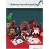 Decorazioni natalizie Decorazioni natalizie Borsa regalo in peluche Eva Caramella portatile Mela Pupazzo di neve Alce Stile Babbo Natale Dessert per bambini Decora Dh3Dq