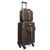 Hoge kwaliteit inch retro vrouwen bagage reistas met handtas rollende koffer set op wielen set J220707