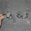 Rökning MOQ är 1 bit Diamond Knot Quartz Bangers 10mm 14mm 18mm Manlig kvinna 45 90 Quartz Loop Banger Nails For Glass Bongs Dab Rigs