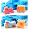 3D Car Shape Stampo in silicone Sapone fatto a mano Candy Jelly Budding Muffin Cake Decor Resin Art Craft Accessori per la cottura MJ1164