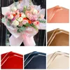 Papier enveloppé de fleurs 20pcs / Pack 60x60CM Noël Mariage Saint Valentin Étanche Bronzage Fleur Cadeau Papier D'emballage FY2646