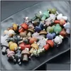 Party Favor Party Favor Crystal Stone Mini Grzyb wisiorek Naturalny czakra DIY Naszyjnik