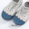 First Walkers Baby Socks With Rubber Soles Cartoon baby shoes Infant Sock 221124