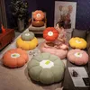 1pc Kawaii Ins Peluş Bitkiler Yastık 4060cm Kabak Futon Süper Yumuşak Meyve Kabak Oyuncakları Çocuk Kız Dolgulu Yastık Sevimli Hediye J220729