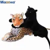 1 unid 3090 cm simulación de alta calidad leopardo pantera abrazo realista animal clásico juguete muñeca para niños mejor regalo J220729