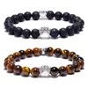 Kralen natuursteen mala kralen yoga armband honden hand poot 8 mm stretch touw kraal dames mannen armbanden drop levering sieraden dhteu