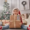 Presentförpackning 300 st god jul snögubbe älg klistermärke Holiday förseglad inbjudan kuvert bakad