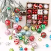 Christmas Decorations 1 Set Balls Tree Ornaments Ball Xmas Hanging Pendants Home Party Decor Navidad Noel Year Gift 221123