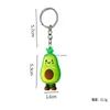 Key ringen schattige half avocado sleutelhanger fruit fruit hanger charmes hang tas auto accessoires vriendschap Key Chain Christmas Valentines geboorted Dhujc