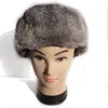 Berets Men Real Fur Bomber Hats Winter Genuine Caps Male Headgear Ear Protector VF7025
