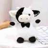 Belle Peluche Vache Chiot Poupée Jouets Doux En Peluche Animaux En Peluche Drôle Dressing Animaux Pop Simulation Agneau Pour Ldren Cadeaux J220729