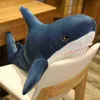 Big Shark Hugs Populaire Oreiller De Couchage Voyage Compagnon Jouets Cadeau Requin Mignon Câlin Poissons Oreiller Jouets Pour ldren J220729