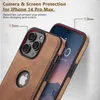 Hochwertige, modische Leder-Handyhülle für iPhone SE 2 3 Gen Apple 7 8 Plus XR XS Max Samsung Galaxy S22 Mobile Cover